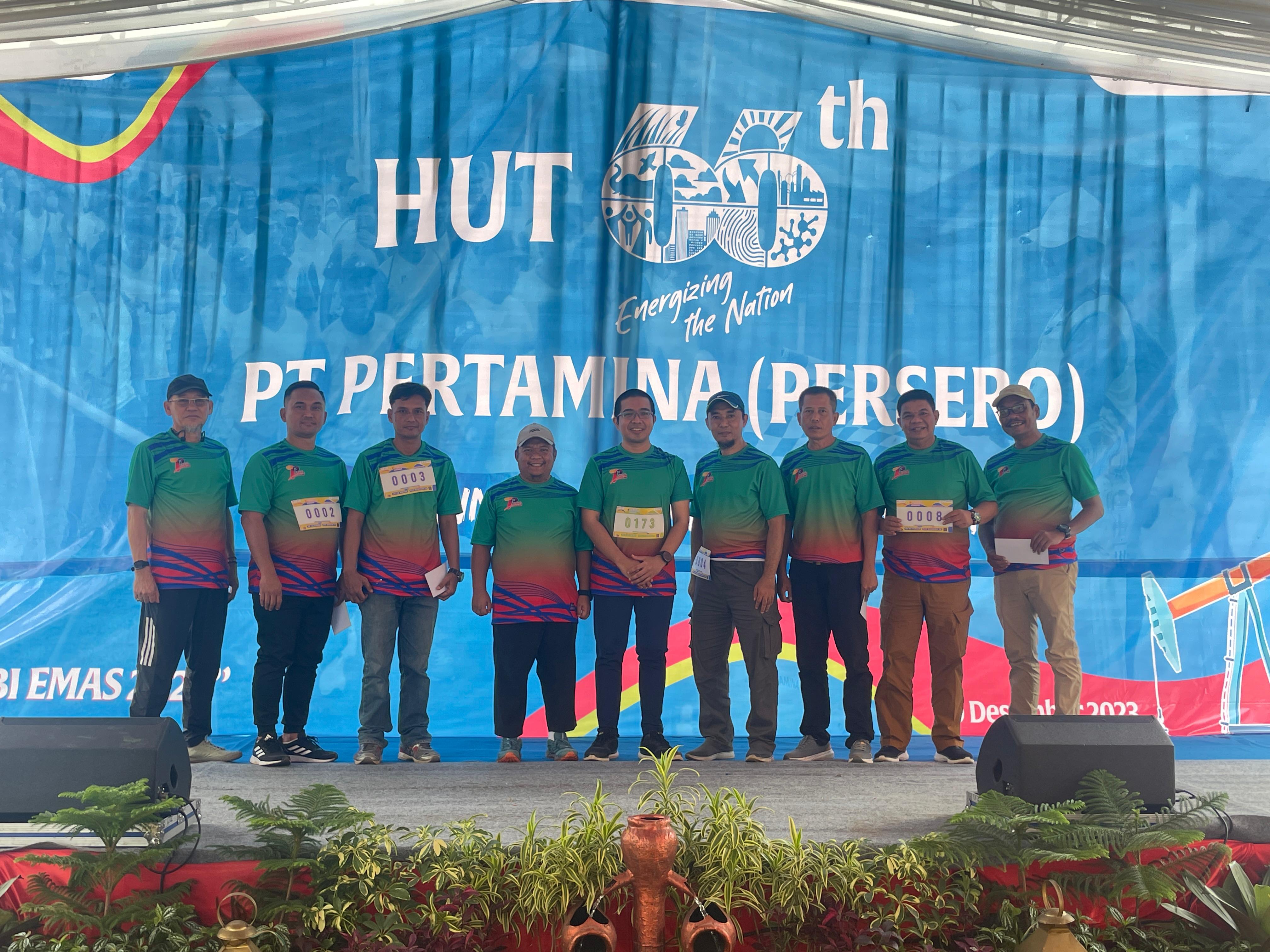 Peringatan HUT ke-66 Pertamina Persero, Pertamina EP Field Jambi adakan Fun Running 7K Bersama Stakeholder.