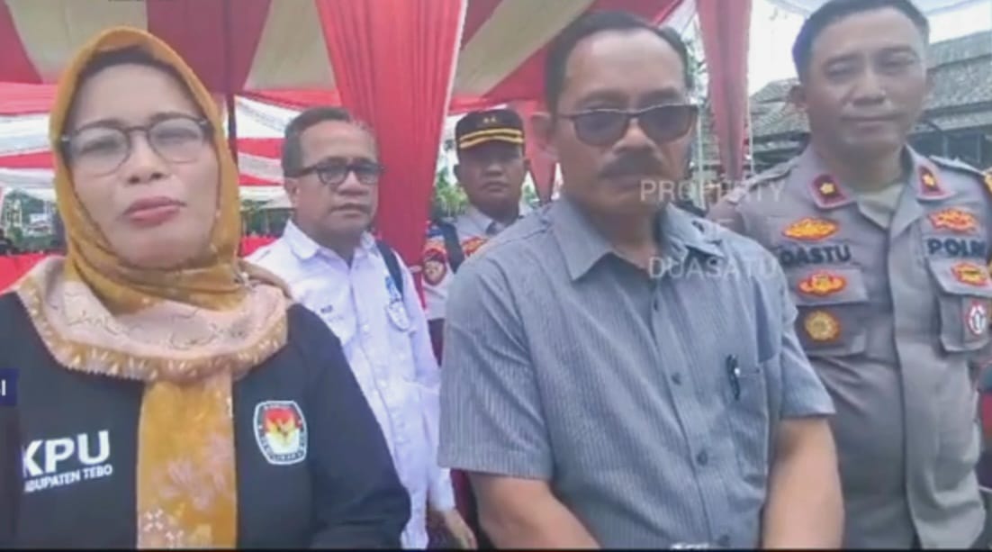 Simulasi Pemungutan dan Penghitungan Suara Pilkada Serentak 2024 Di KPU Tebo