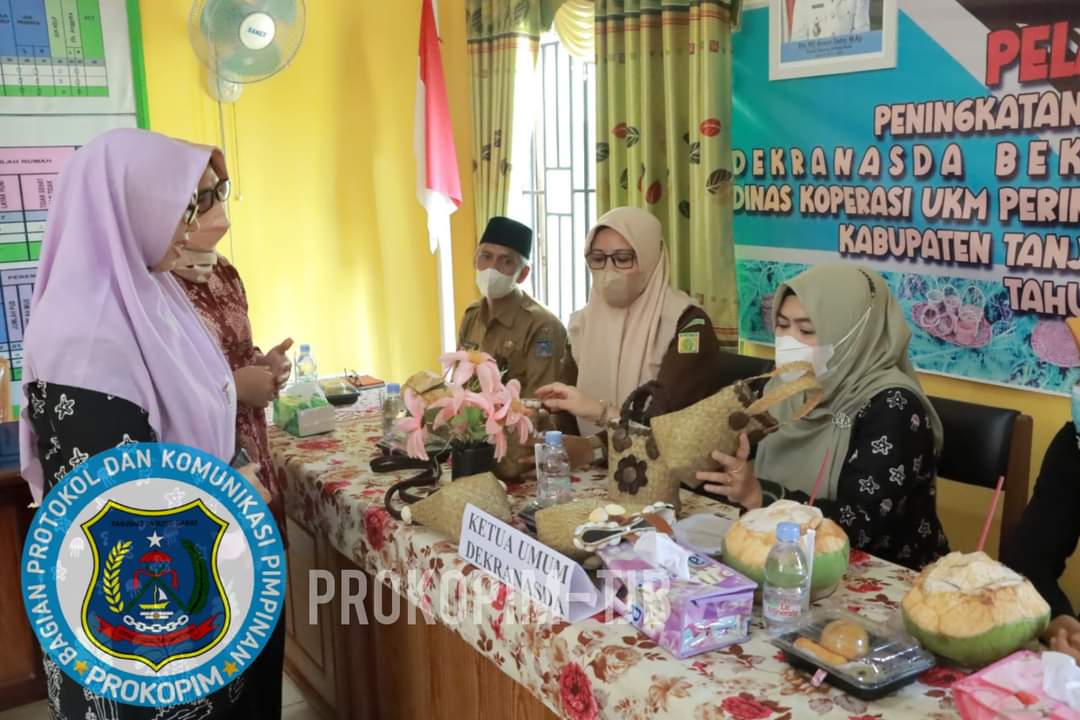 Fadhillah Sadat Buka Pelatihan Mengayam Purun di Desa Kuala Indah