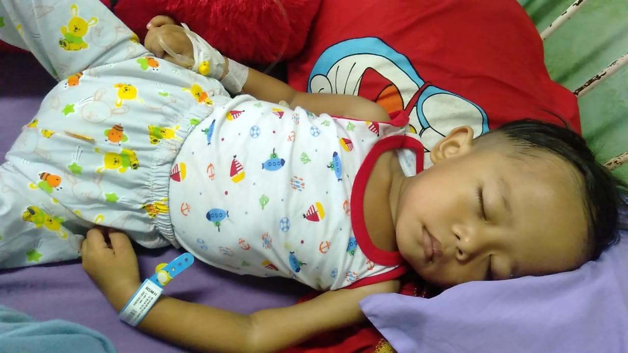 Anak penderita leukemia butuh bantuan para dermawan