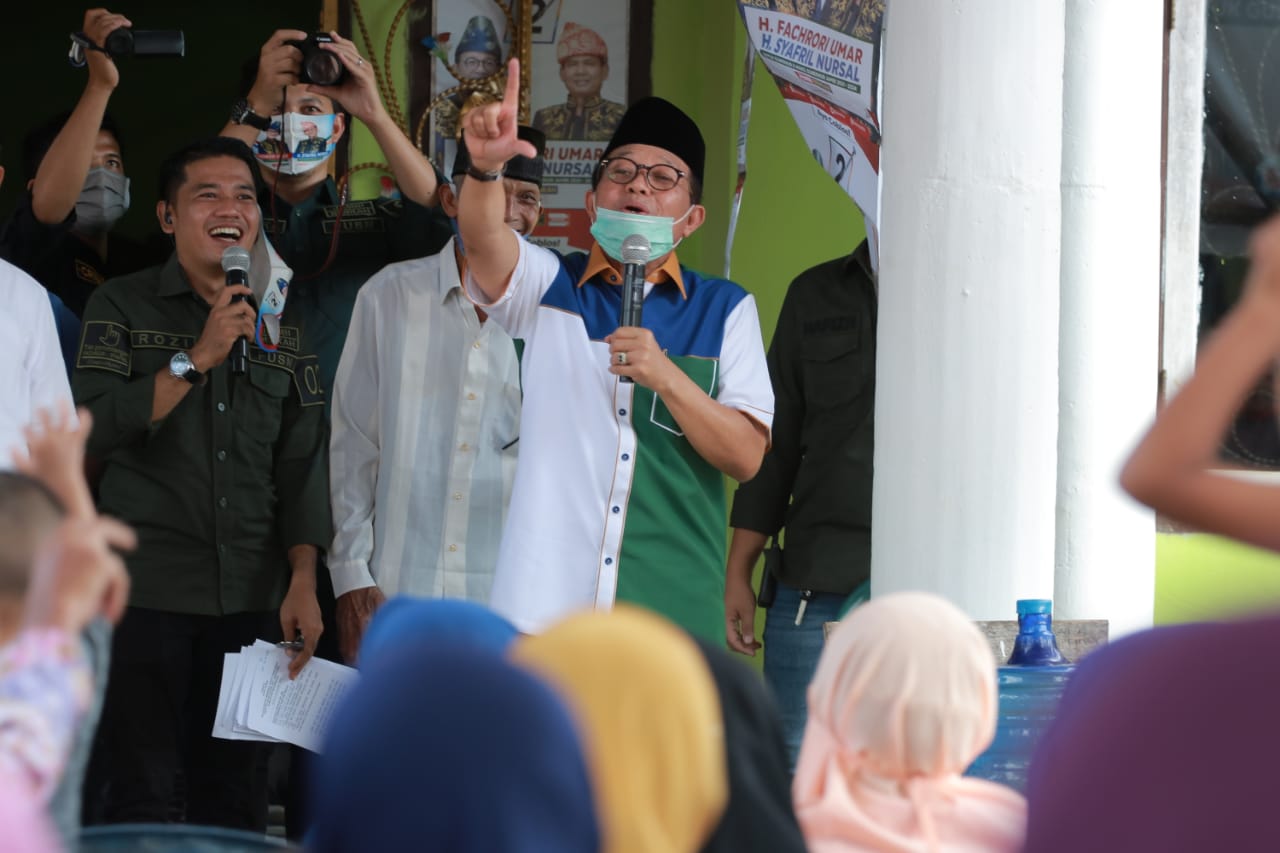 27 Hari Menjelang Pencoblosan, Fachrori Terus Melakukan Blusukan ke Desa-desa