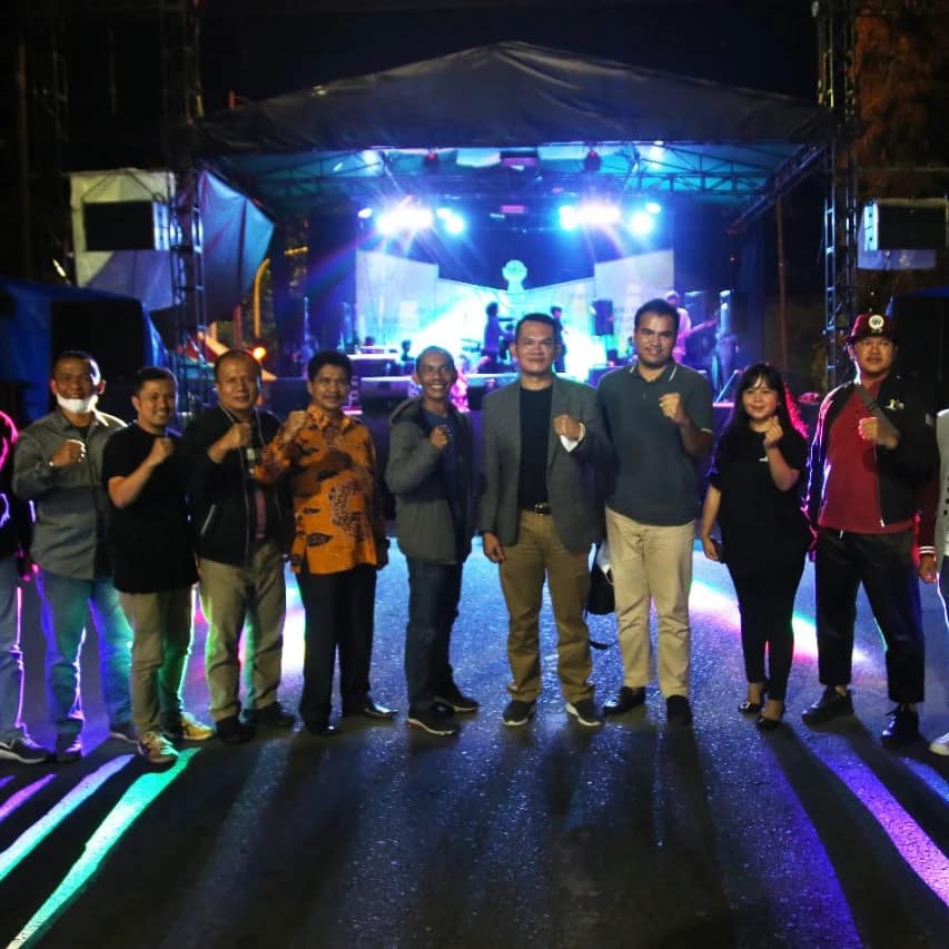 Anggota DPRD Kota Sungai Penuh Tole S Hadiwarso Ikuti Penutupan HIPMI Fest