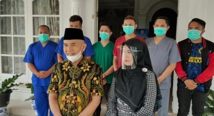 Swab Ketiga Negatif, Bupati Adirozal Dinyatakan Sembuh Dari Covid -19