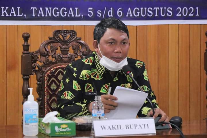 Wabup Tanjab Barat Pimpin Rapat Koordinasi Reformasi Birokrasi di Lingkungan Pemkab Tanjung Jabung Barat Tahun 2021