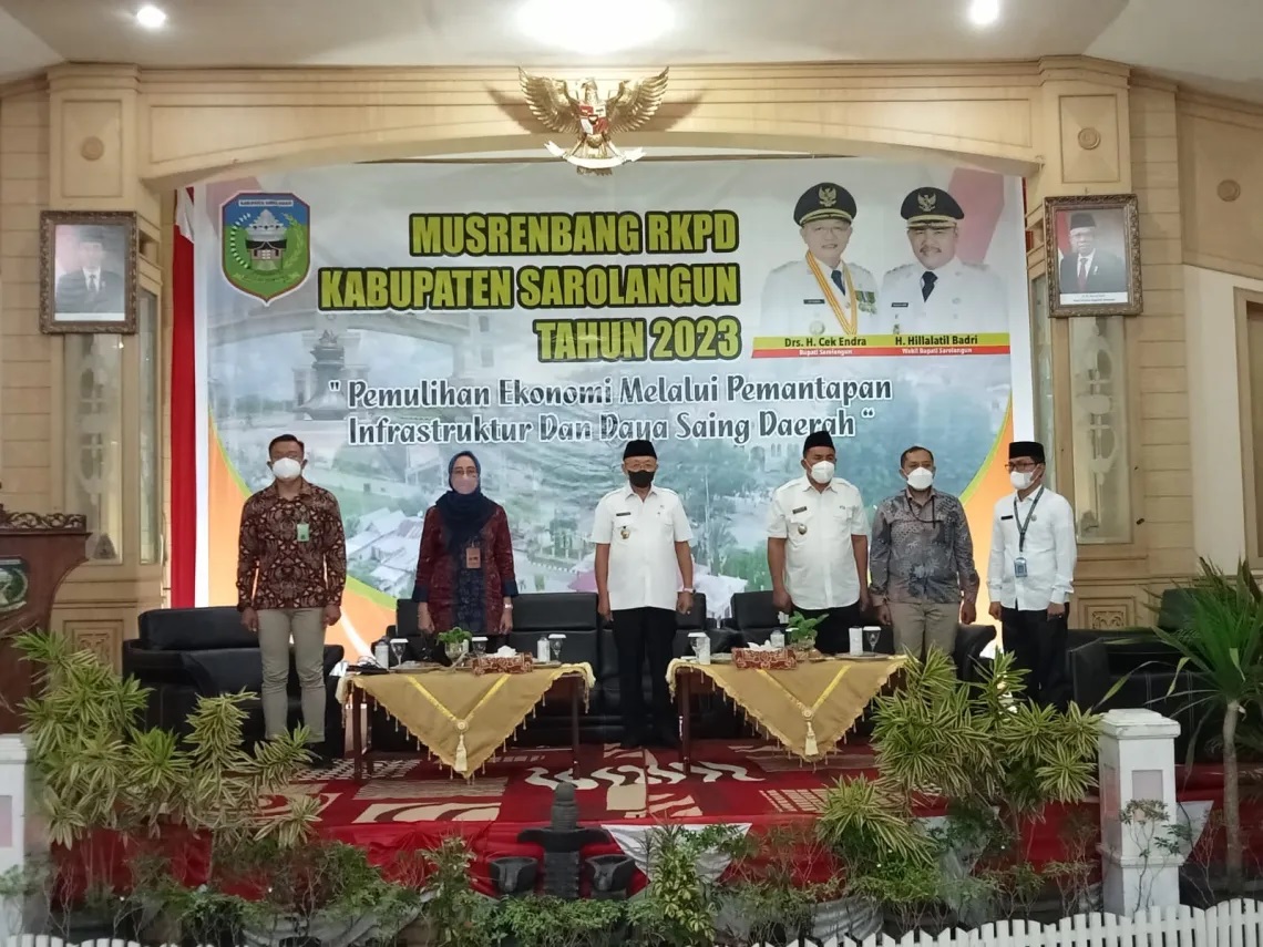 Bupati Sarolangun Buka Musrenbang RKPD Tahun 2023