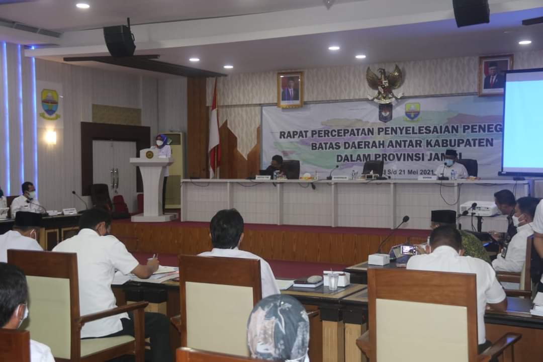 Pj.Gubernur Jambi Tegaskan Percepatan Penyelesaian Masalah Batas di Provinsi Jambi