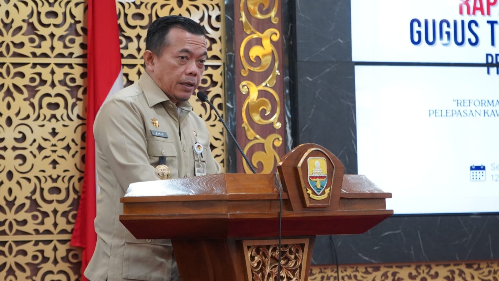 Gubernur Al Haris Dukung Reformasi Agraria untuk Kesejahteraan Masyarakat