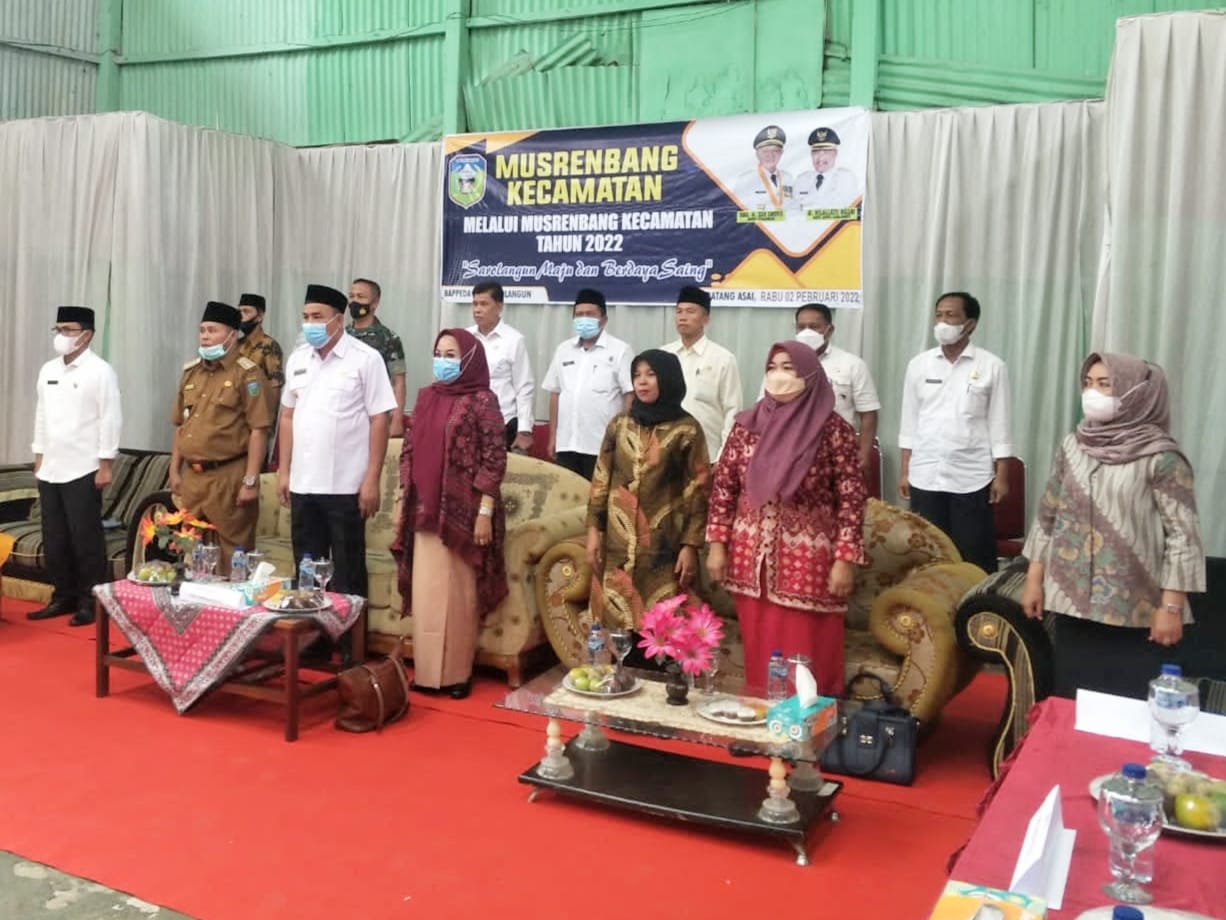 Wakil Bupati Sarolangun Buka Musrenbang Kecamatan Batang Asai