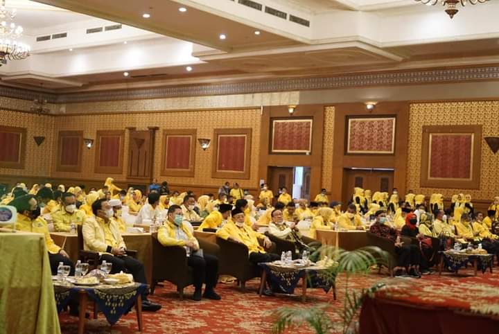 Di Acara Konsolidasi Pemenangan,  Cek Endra : Ajak Kader Golkar Bersatu Buat Sejarah Baru