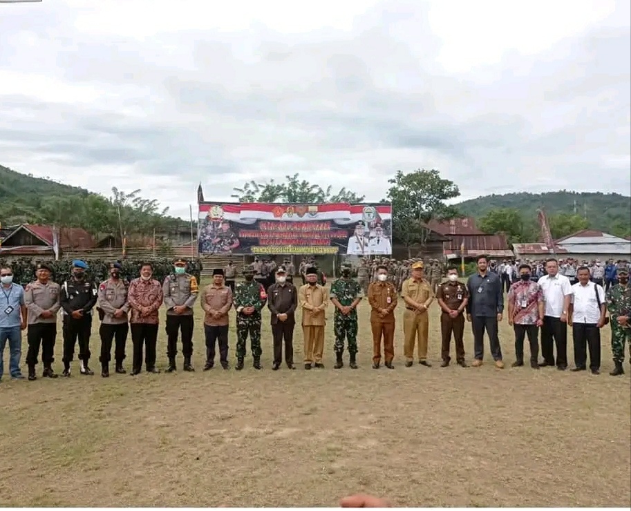 Sekda Alpian Hadiri Pembukaan TMMD Ke-144 Kodim 0417/Kerinci