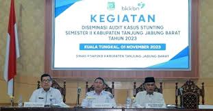 Wabup Hairan Buka Kegiatan Diseminasi Audit Kasus Stunting Semester II Kabupaten Tanjung Jabung Barat Tahun 2023