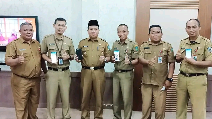 Pj Bupati Sarolangun Launching Pembuatan E-KTP Digital