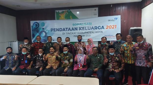 Sekda Asraf Buka Sosialisasi Pendataan Keluarga 2021 Tingkat Kabupaten Kerinci