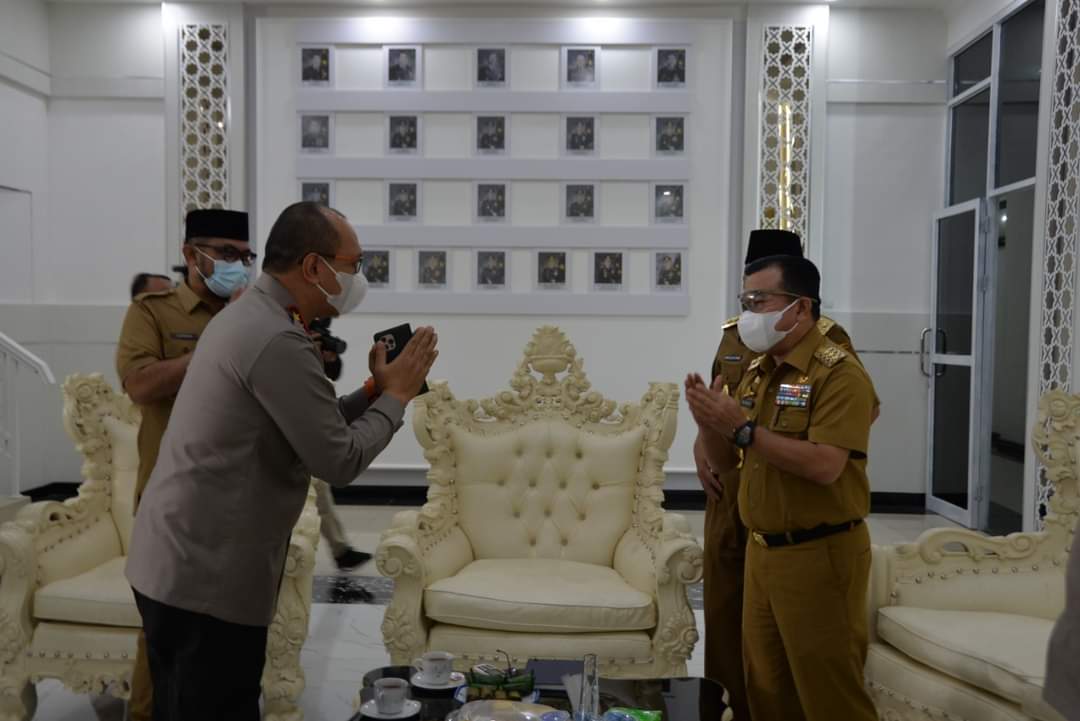 Sambangi Polda Jambi, Al Haris Tegaskan Tingkatkan Sinergitas Melayani Masyarakat Jambi