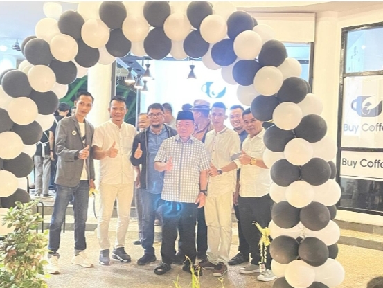 Grand Opening Buy Coffe Diresmikan Gubernur Jambi Al Haris