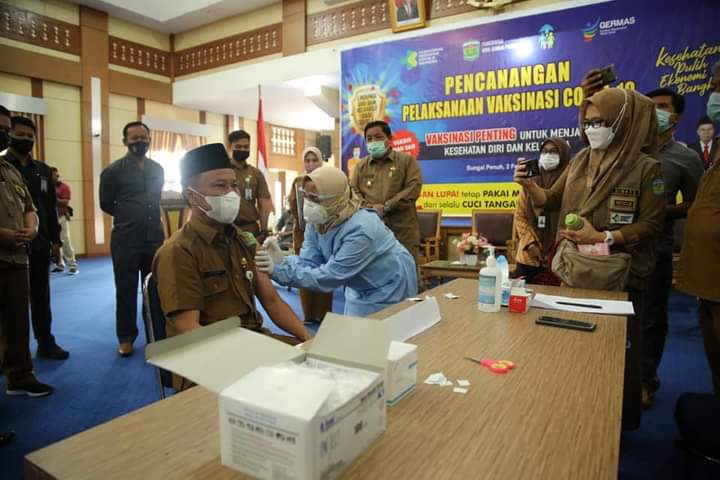 Pemkot Sungai Penuh Canangkan Vaksinasi Covid-19