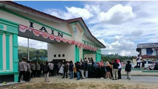 Tuntut Copot Warek III dan Kepala TIPD, Aliansi Mahasiswa IAIN Kerinci Tunggu Tindak Lanjut dari Tuntutan