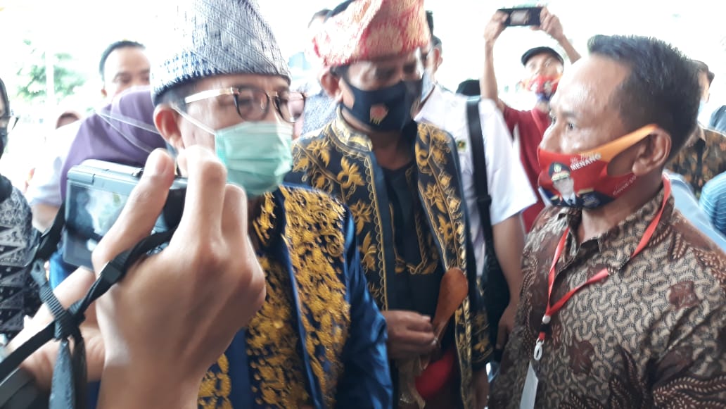 Dapat Surprise dari Pedangan dan Pelaku UMKM Hingga Didoakan Menang Pilgub Jambi