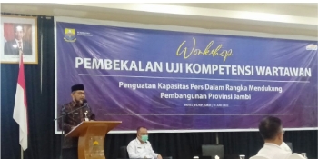 Pemprov Jambi Dorong Profesionalitas Wartawan