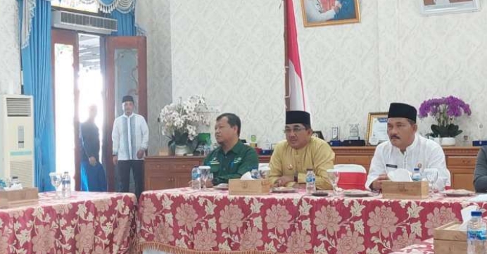 Bupati Ikuti Rakor Persiapan Penetapan Upah Minimum Tahun 2023 Secara Virtual