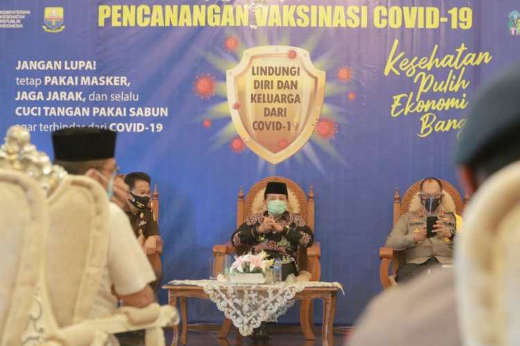 Fachrori : Provinsi Jambi Dukung dan Siap Sukseskan Vaksinasi Covid-19