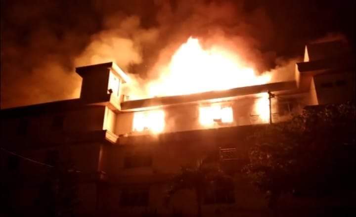 Semagi Hotel Muara Bungo Terbakar