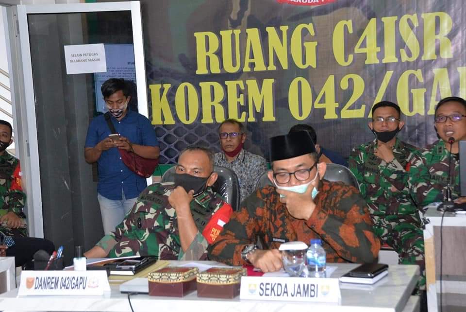 Cegah Karhutla,  Pemprov Jambi Gelar Rapat Bersama Lintas Sektoral