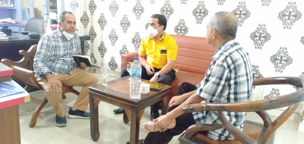 Ketua Tim Pemenangan Fachrori - Syafril Silaturahmi Ke Kantor Jambi TV