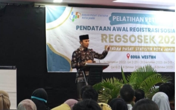 Buka Pelatihan Petugas Regsosek 2022, Edi Purwanto Minta Petugas Jaga Integritas