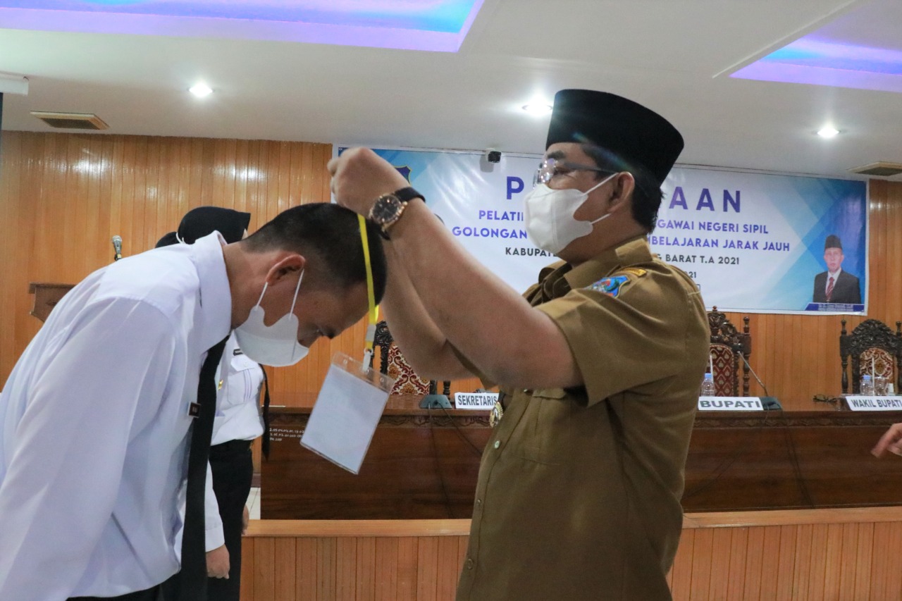 Bupati Anwar Sadat Hadiri Pembukaan Latsar CPNS Tahun 2021