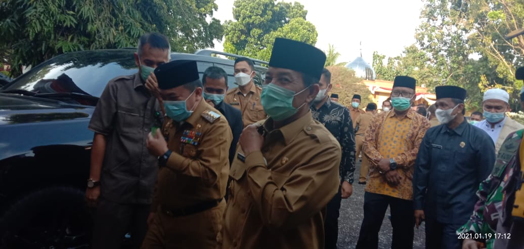 Masa Jabatan akan Berakhir, Gubernur Fachrori Pamit Dengan Masyarakat Merangin