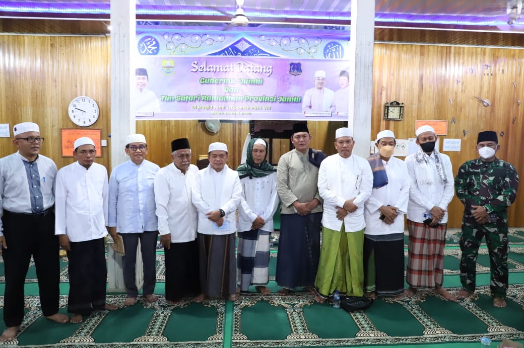 Wabup Hairan Sambut Kunjungan Safari Ramadhan Gubernur Jambi