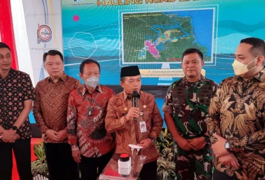 Jalan khusus batu bara 340 km di Jambi terus dikerjakan