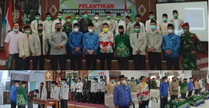Bupati Adirozal Hadiri Pelantikan Pimpinan Daerah Pemuda Muhammadiyah Kabupaten Kerinci