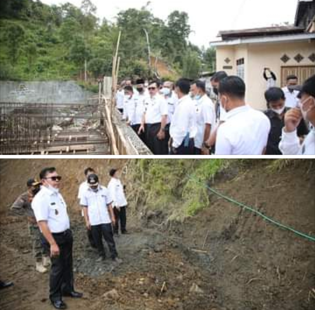 Wako Ahmadi Tinjau Infrastruktur Kecamatan Sungai Bungkal