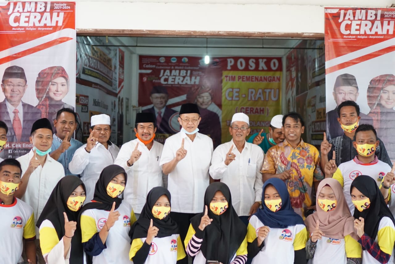 Forum Sarolangun Bersatu Siap Satukan Para Tokoh dan Milenial Dukung Cek Endra-Ratu