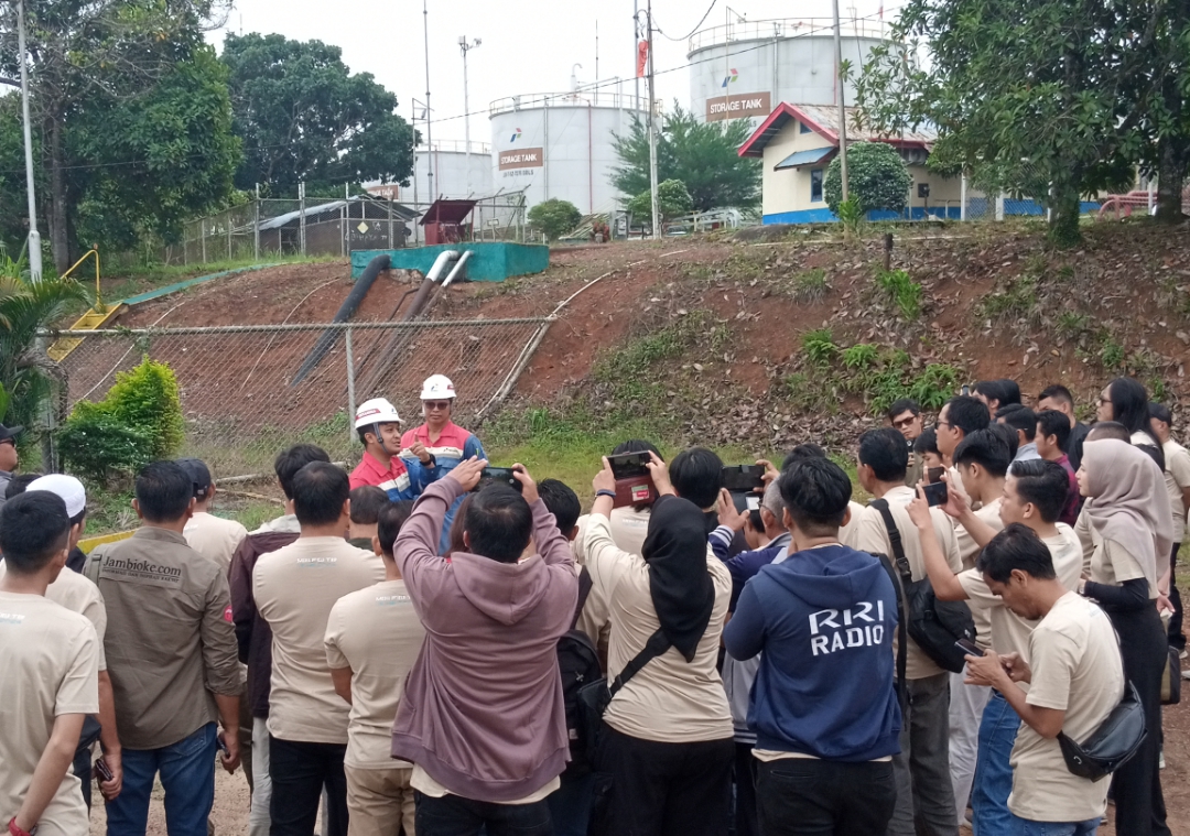 FJM Jambi Bersama SKK Migas dan KKKS  Lakukan Field Trip 