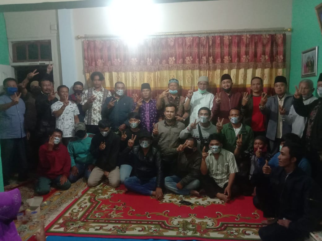 Tim Pemenangan Fikar-Yos Konsolidasi Kekuatan di Desa Aur Duri Pondok Tinggi