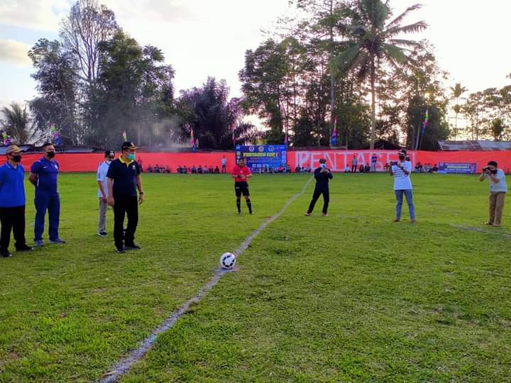 Pj Sekda Kerinci Asraf Buka Secara Resmi Turnamen Cup 1 Pentagen