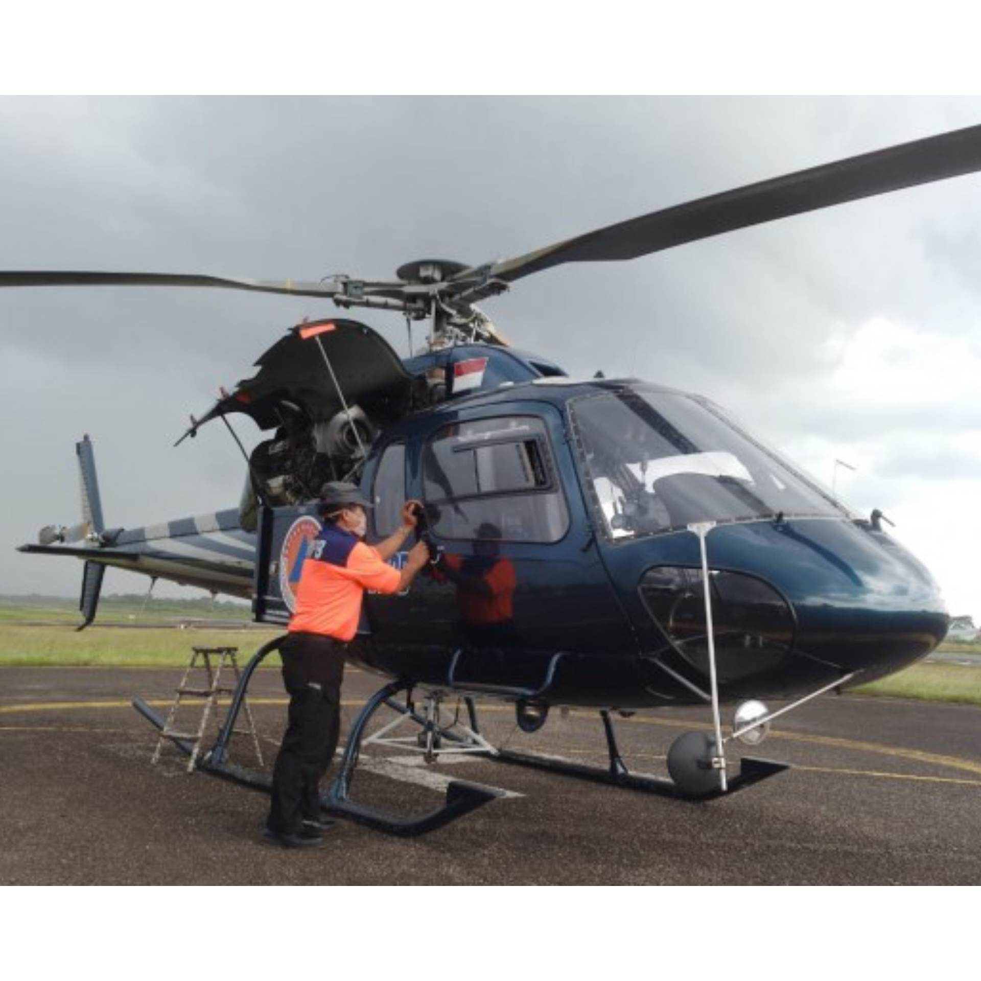 Bantuan Helikopter Patroli Karhutla Tiba Di Jambi