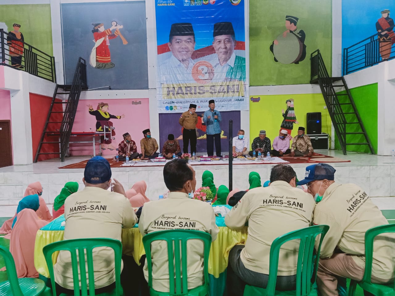 Mantan Bupati Kerinci Murasman : Haris Ini Lah Sayo Anggap Anak