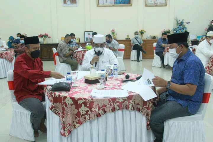 Bupati Tanjab Barat Pimpin Rapat Persiapan Pelaksanaan  MTQ Ke-50 Tingkat Provinsi Jambi
