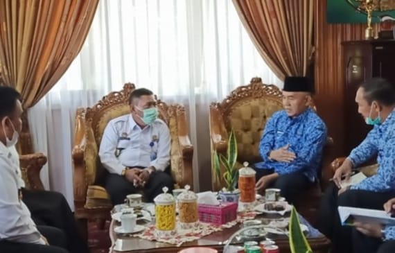 Adirozal Terima Kunjungan Kakanwil Kemenkum HAM Jambi