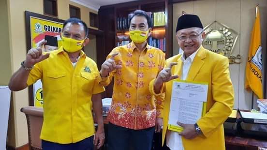 Resmi Kantongi Restu Golkar, CE Minta Tim Dan  Relawan Terus Bergerak