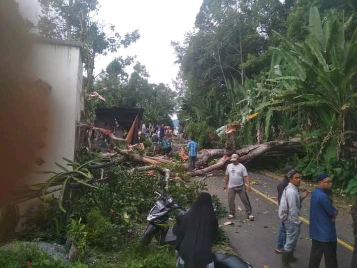 Angin Kencang Di Kerinci,Satu Warga Pengasi Meninggal Dunia