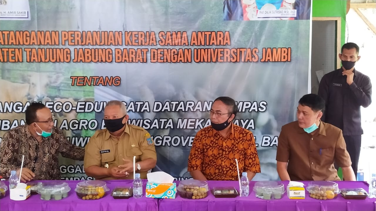 Tanjab Barat Jalin Kerjasama Dengan UNJA, Tingkatkan Ekonomi Melalui Sektor Pariwisata,