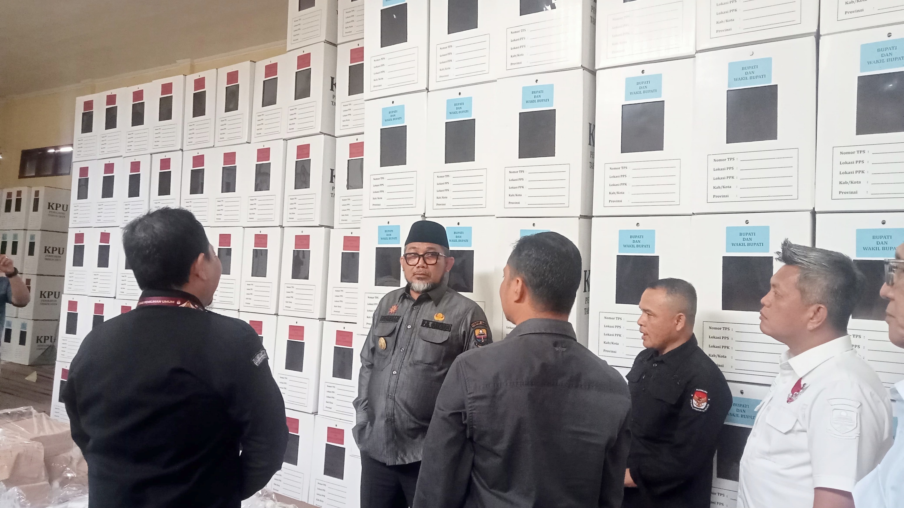 Pj Gubernur Sudirman Pantau Persiapan Pilkada Serentak Tahun 2024 di Muaro Jambi