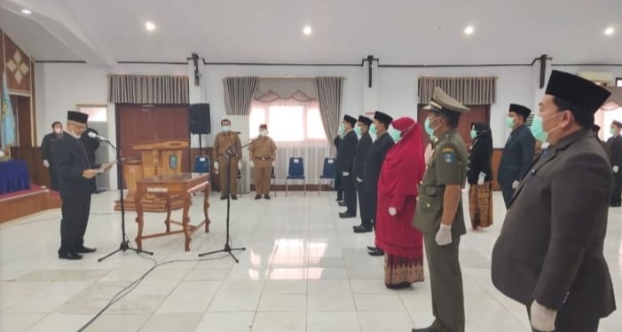 Bupati Kerinci Lantik Puluhan Pejabatan Pimpinan Tinggi Pratama