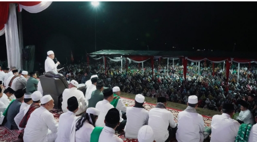 Tabliqh Akbar Bersama Habib Lutfi, Al Haris: Beliau Menyatukan Masyarakat