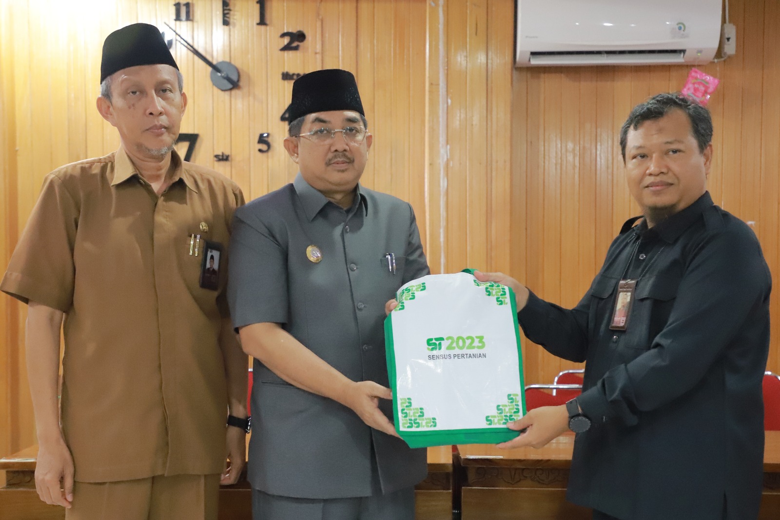 Bupati : Sektor Pertanian Berperan Besar dalam Mendukung Ketahanan Pangan Nasional dan Daerah